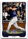 2012 Bowman Jordan Pacheco Colorado Rockies #195