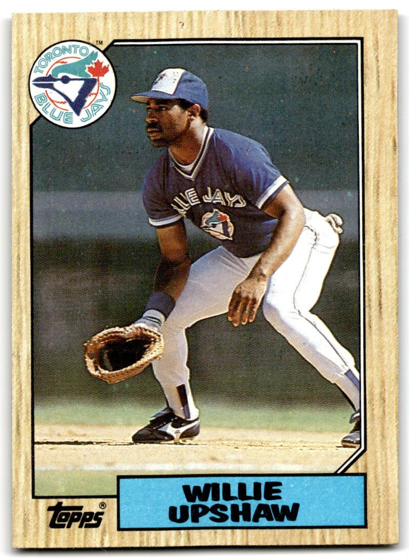 1987 Topps Willie Upshaw Toronto Blue Jays #245