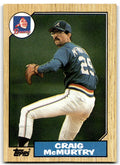 1987 Topps Craig McMurtry b Atlanta Braves #461