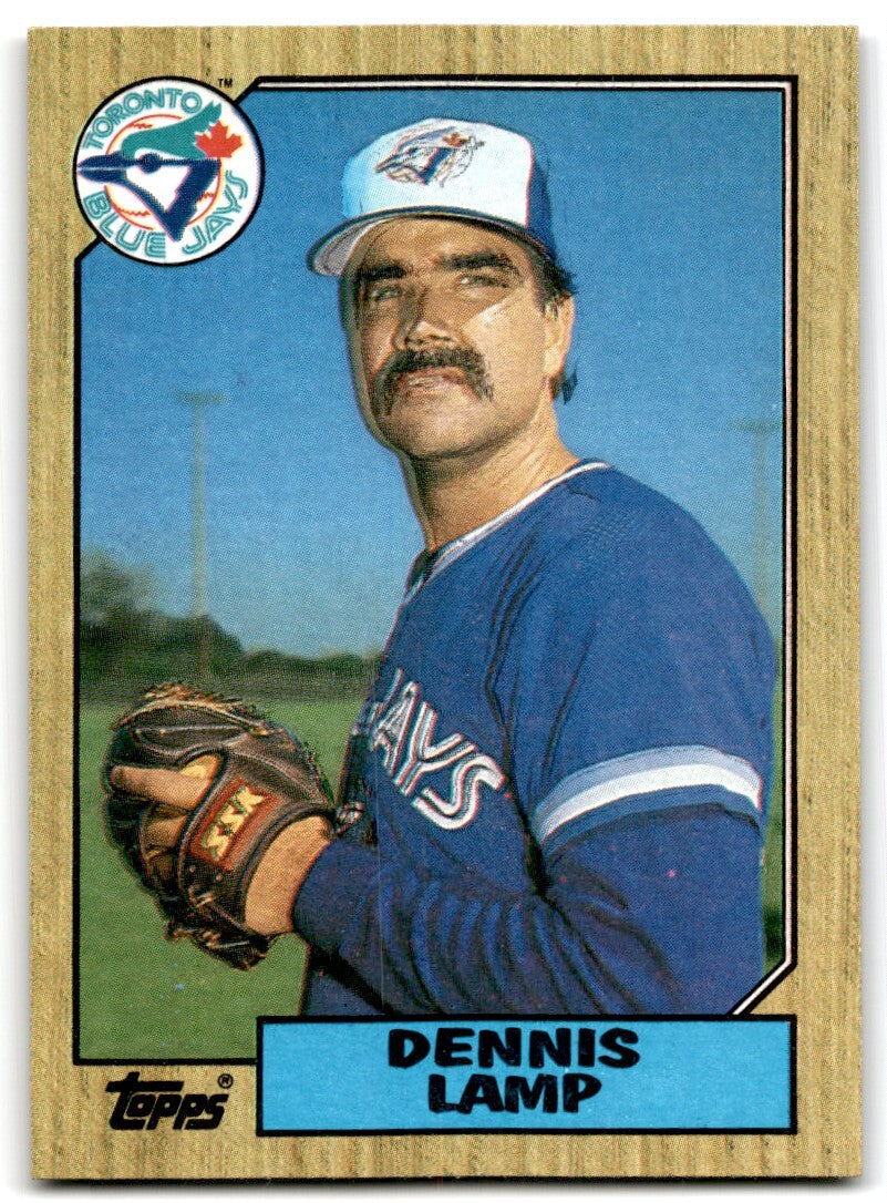 1987 Topps Dennis Lamp b Toronto Blue Jays #768