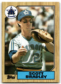 1987 Topps Scott Bradley a Seattle Mariners #376
