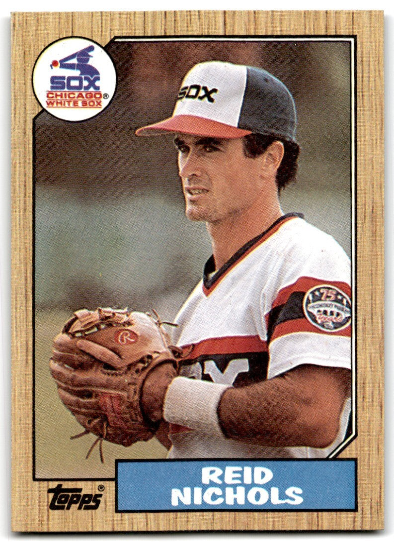 1987 Topps Reid Nichols a Chicago White Sox #539