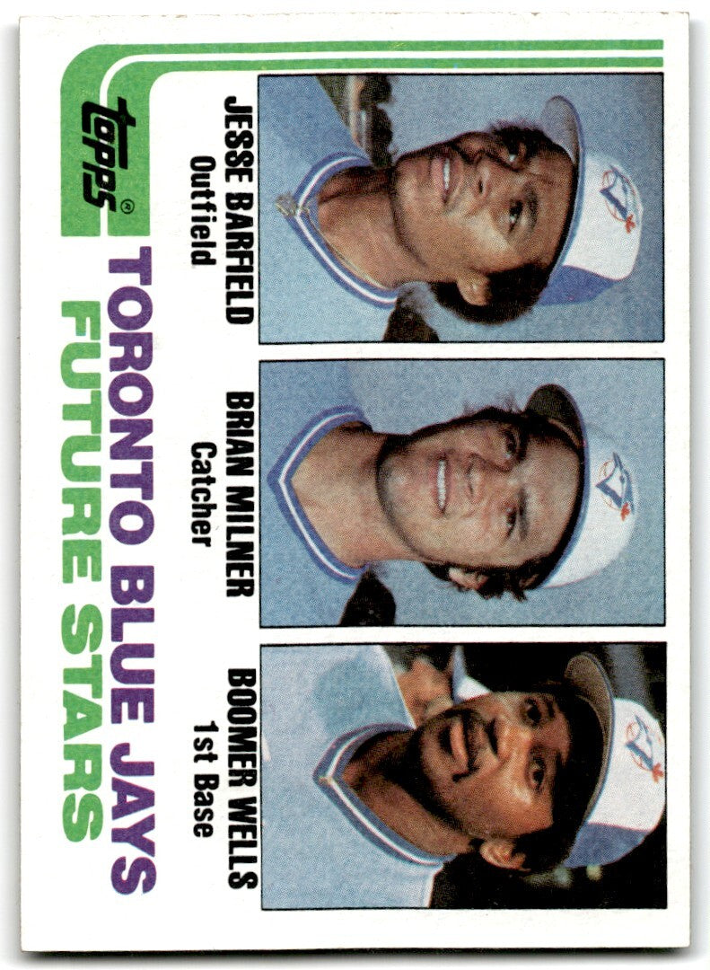 1982 Topps Blue Jays Future Stars - Jesse Barfield Rookie 2 Toronto Blue Jays