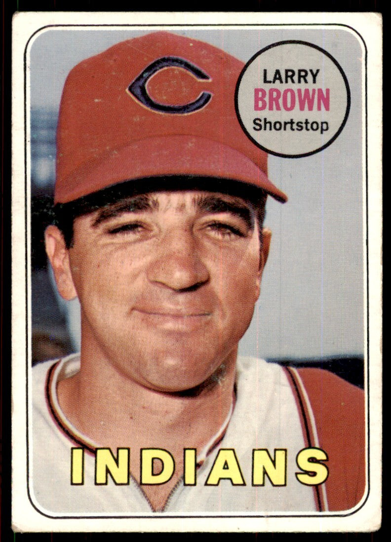 1969 Topps Larry Brown / Cleveland Indians #503
