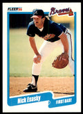 1990 Fleer Update Nick Esasky Baseball Cards #U-3