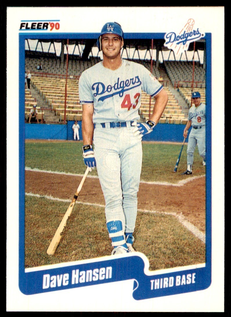 1990 Fleer Update Dave Hansen Baseball Cards #U-21