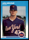 1987 Fleer Update John Mitchell Baseball Cards #U-81