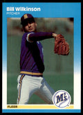 1987 Fleer Update Bill Wilkinson Baseball Cards #U-125