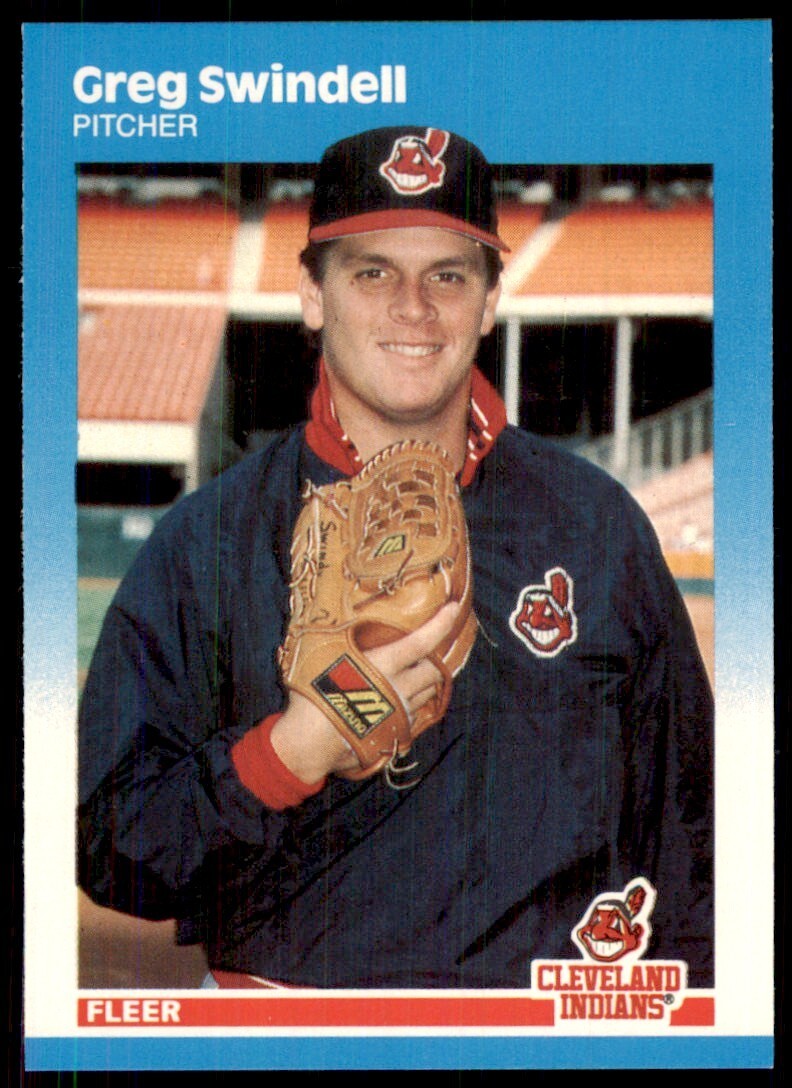 1987 Fleer Update Greg Swindell Baseball Cards #U-116
