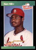 1989 Donruss The Rookies Ken Hill Baseball Cards #31