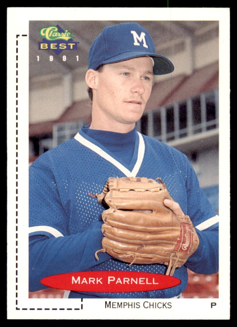 1991 Classic Best Minor League Mark Parnell Baseball  Cards #301