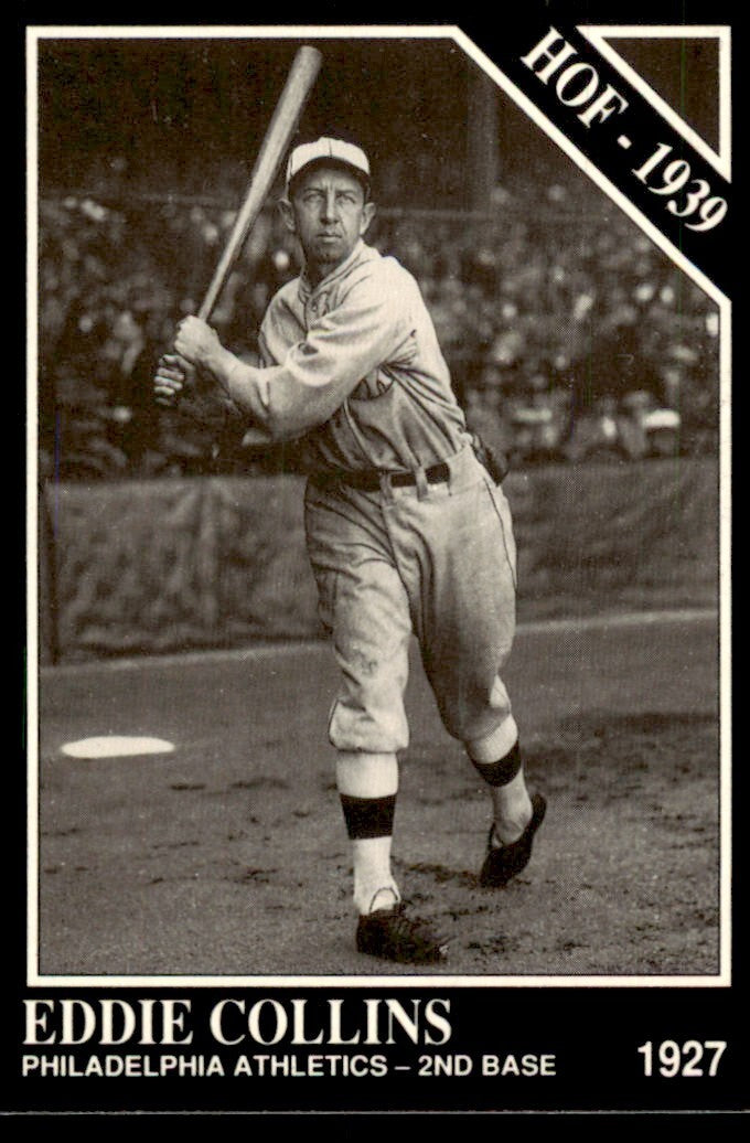 1991 The Sporting News Conlon Collection Eddie Collins Baseball Cards #21