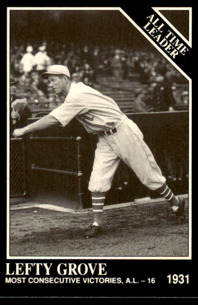 1991 The Sporting News Conlon Collection Lefty Grove Baseball Cards #255