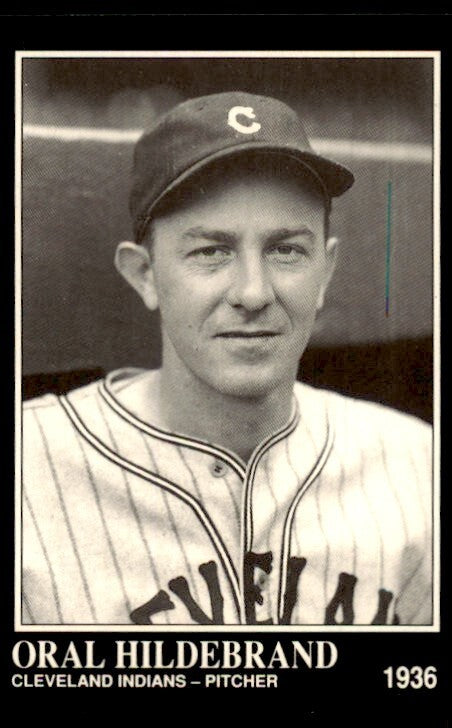 1991 The Sporting News Conlon Collection Oral Hildebrand Baseball Cards #278