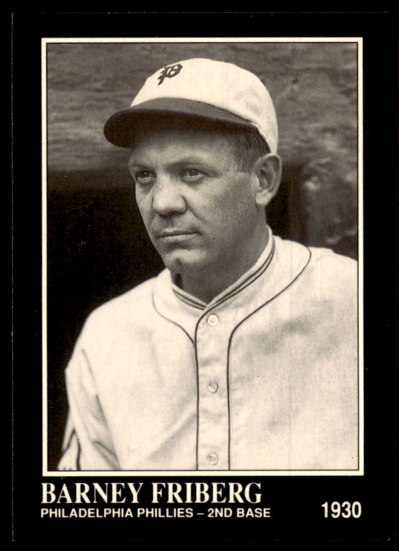 1991 The Sporting News Conlon Collection Bernie Friberg Baseball Cards #297