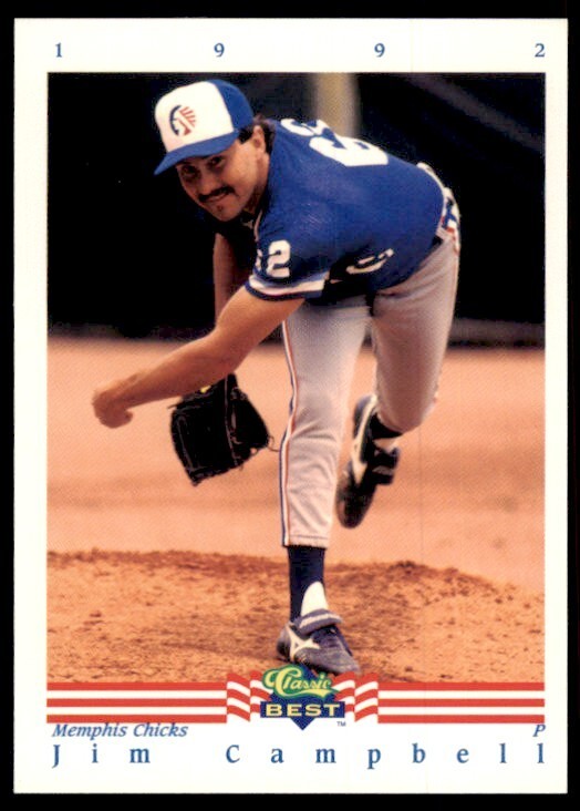 1992 Classic Best Jim Campbell Baseball Cards #267