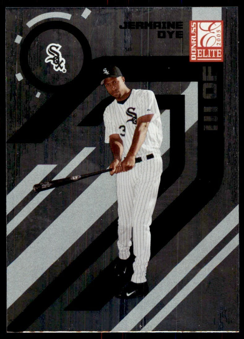 2005 Donruss Elite Jermaine Dye Baseball Cards #43