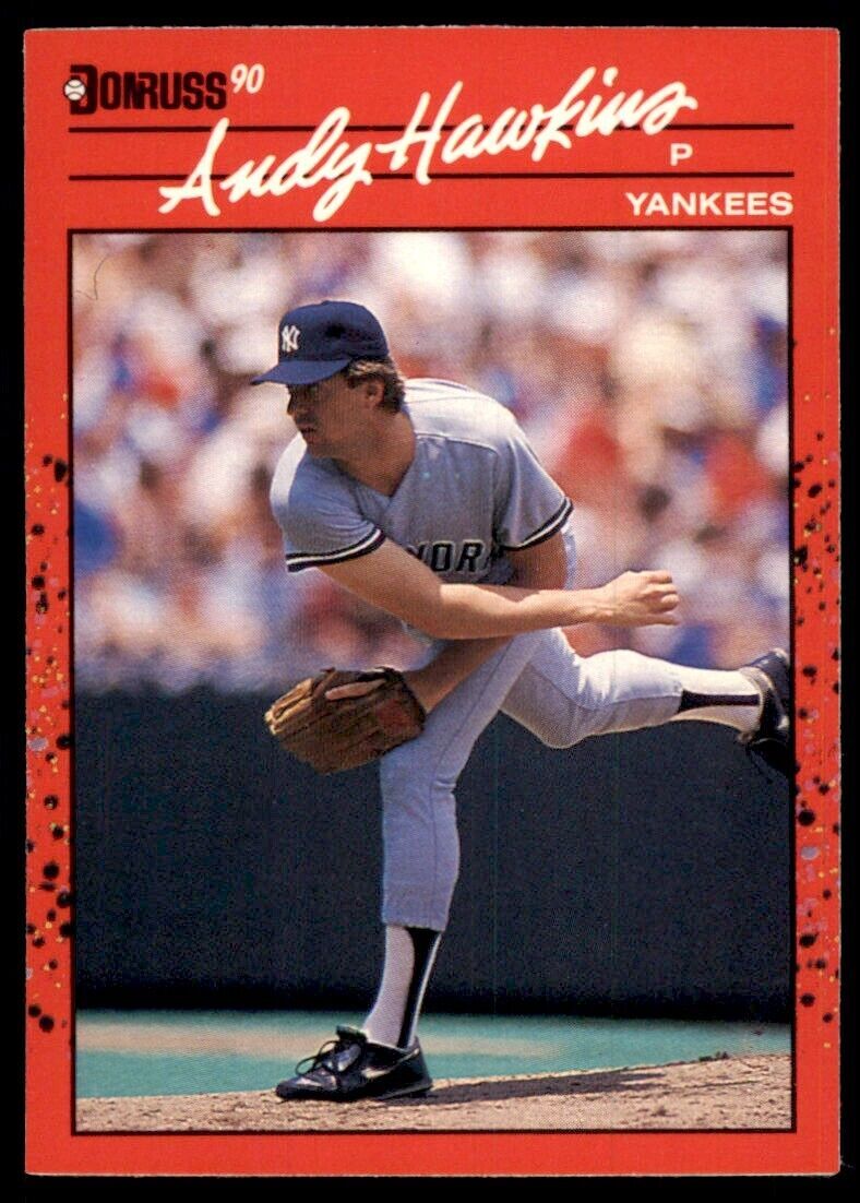 1990 Donruss Andy Hawkins Baseball Cards #159