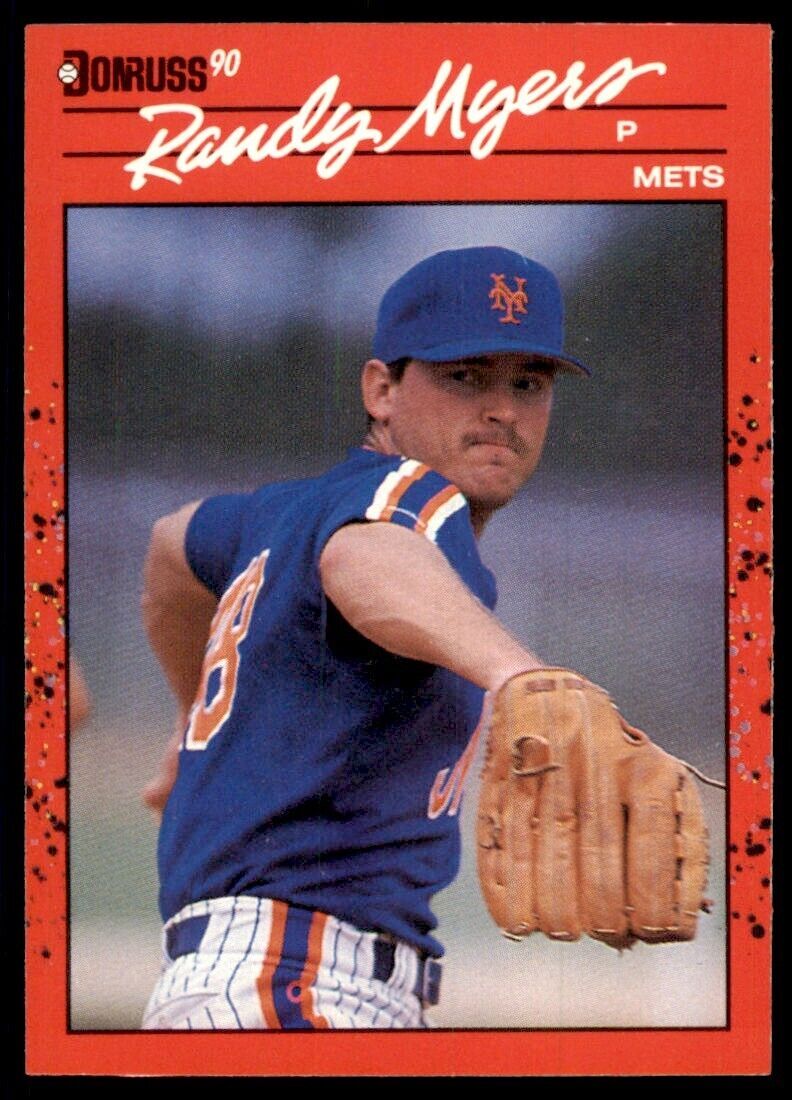 1990 Donruss Randy Myers Baseball Cards #336