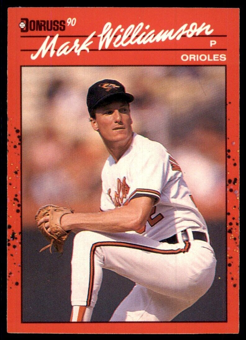 1990 Donruss Mark Williamson Baseball Cards #406