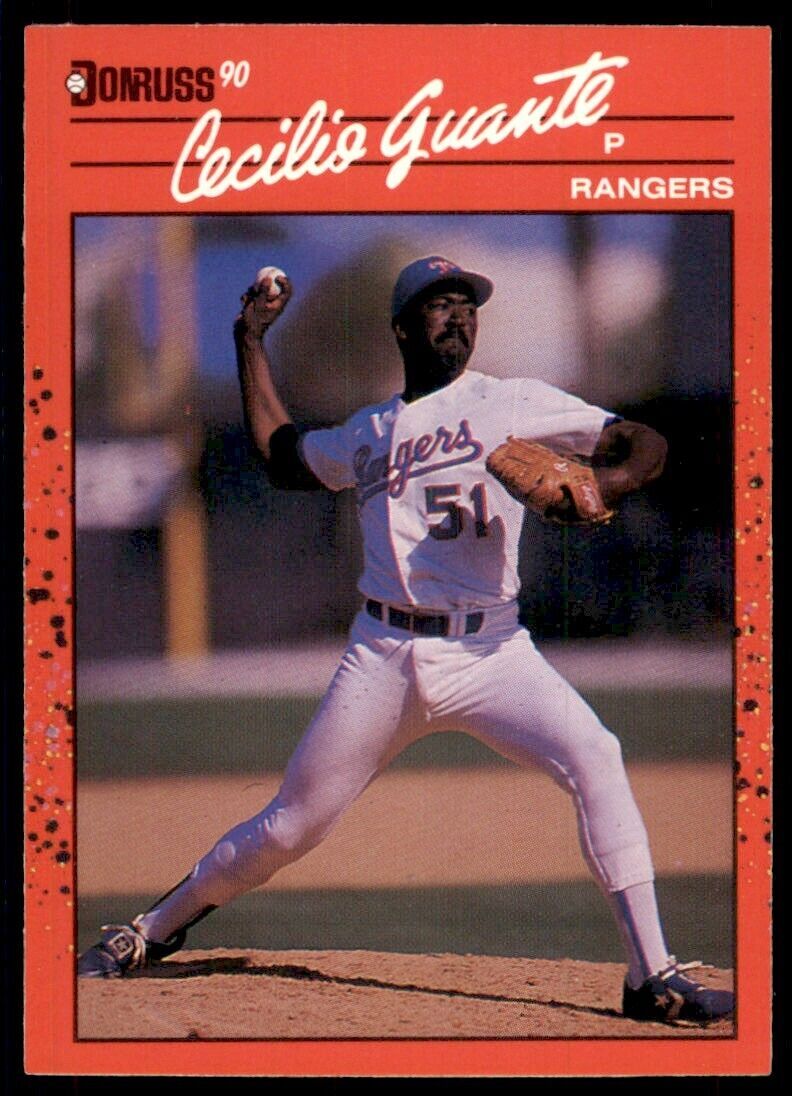 1990 Donruss Cecilio Guante Baseball Cards #403