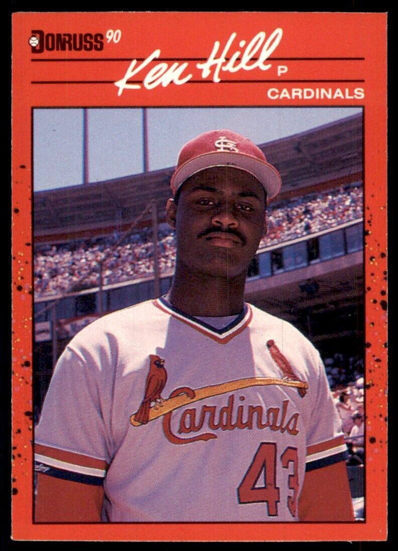 1990 Donruss Ken Hill Baseball Cards #397