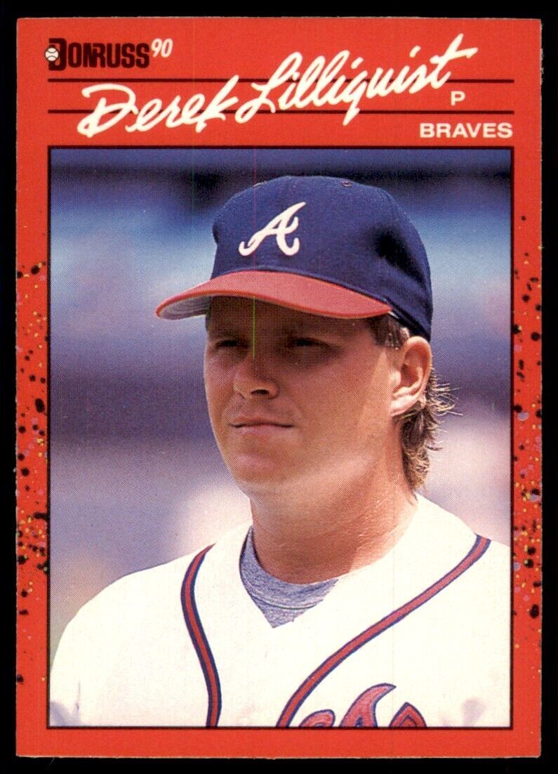 1990 Donruss Derek Lilliquist Baseball Cards #286