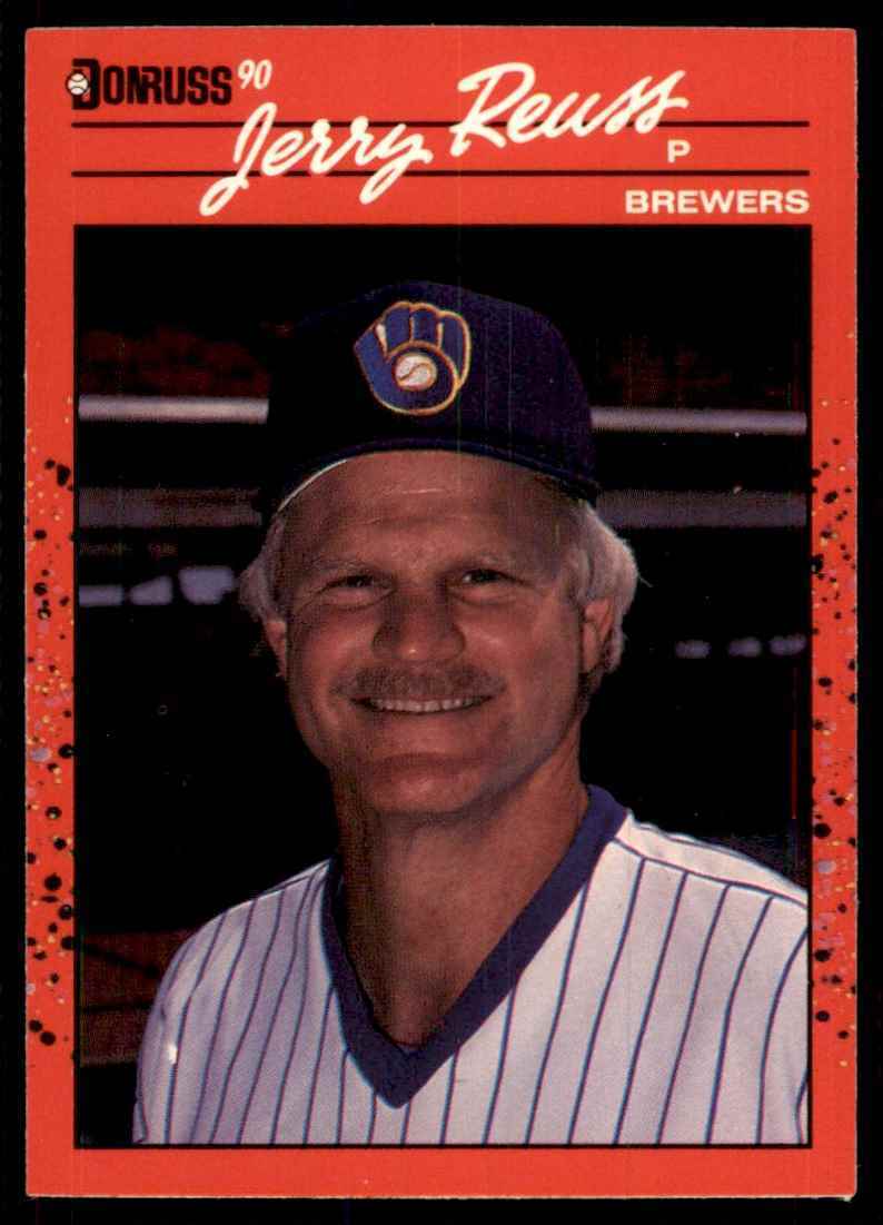 1990 Donruss Jerry Reuss Baseball Cards #528