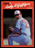 1990 Donruss Andy McGaffigan Baseball Cards #574