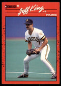 1990 Donruss Jeff King Baseball Cards #480