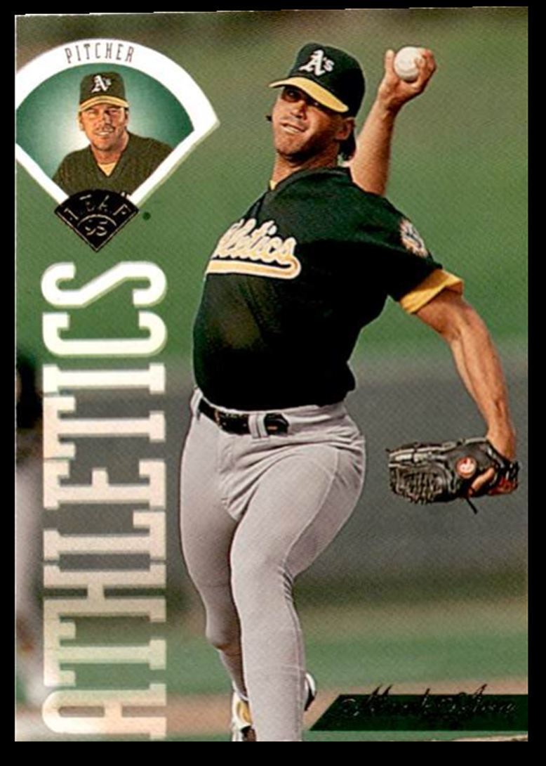 1995 Leaf Mark Acre Oakland Athletics #329