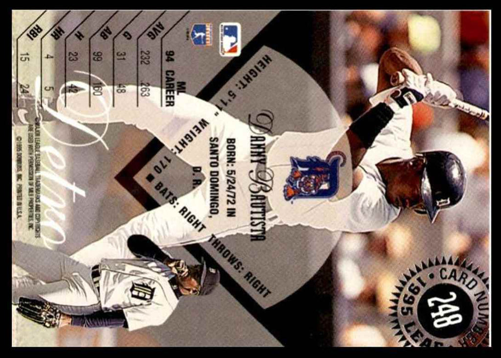 1995 Leaf Danny Bautista Detroit Tigers #248