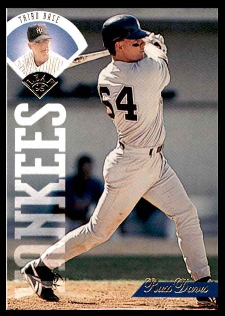1995 Leaf Russ Davis New York Yankees #300