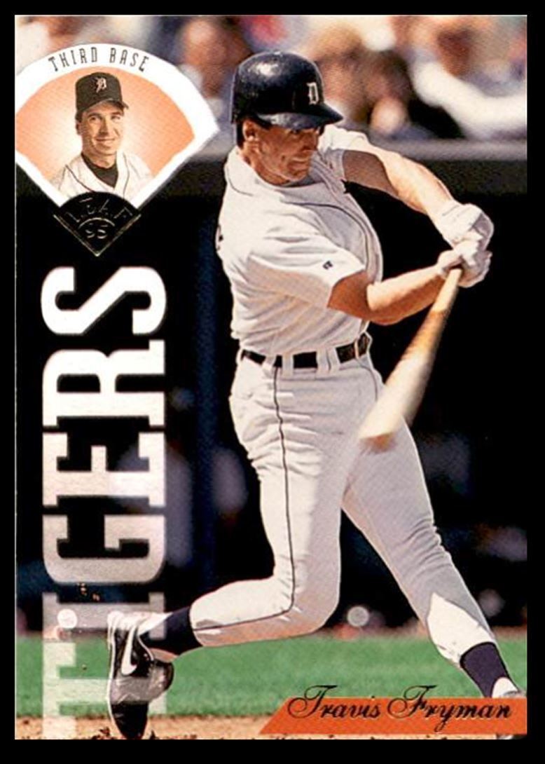 1995 Leaf Travis Fryman Detroit Tigers #207