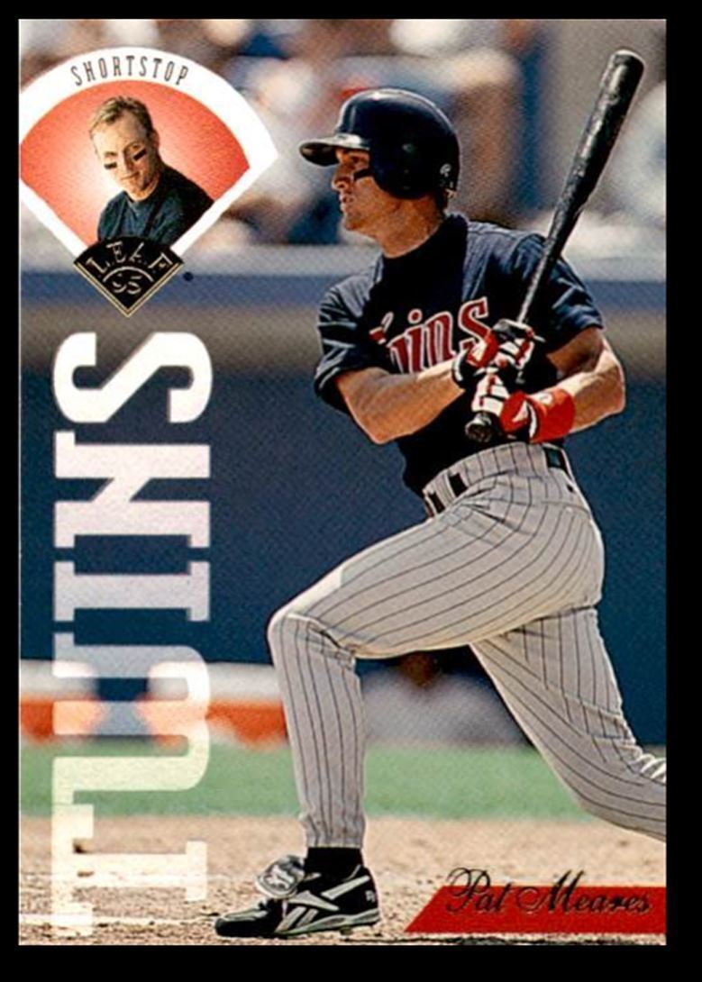 1995 Leaf Pat Mears Minnesota Twins #333