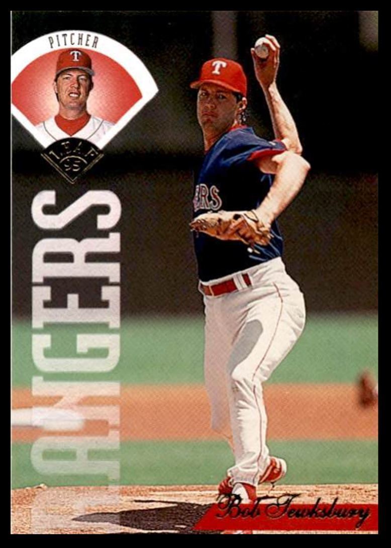 1995 Leaf Bob Tewksbury Texas Rangers #392