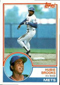 1983 Topps Hubie Brooks 3 New York Mets #134