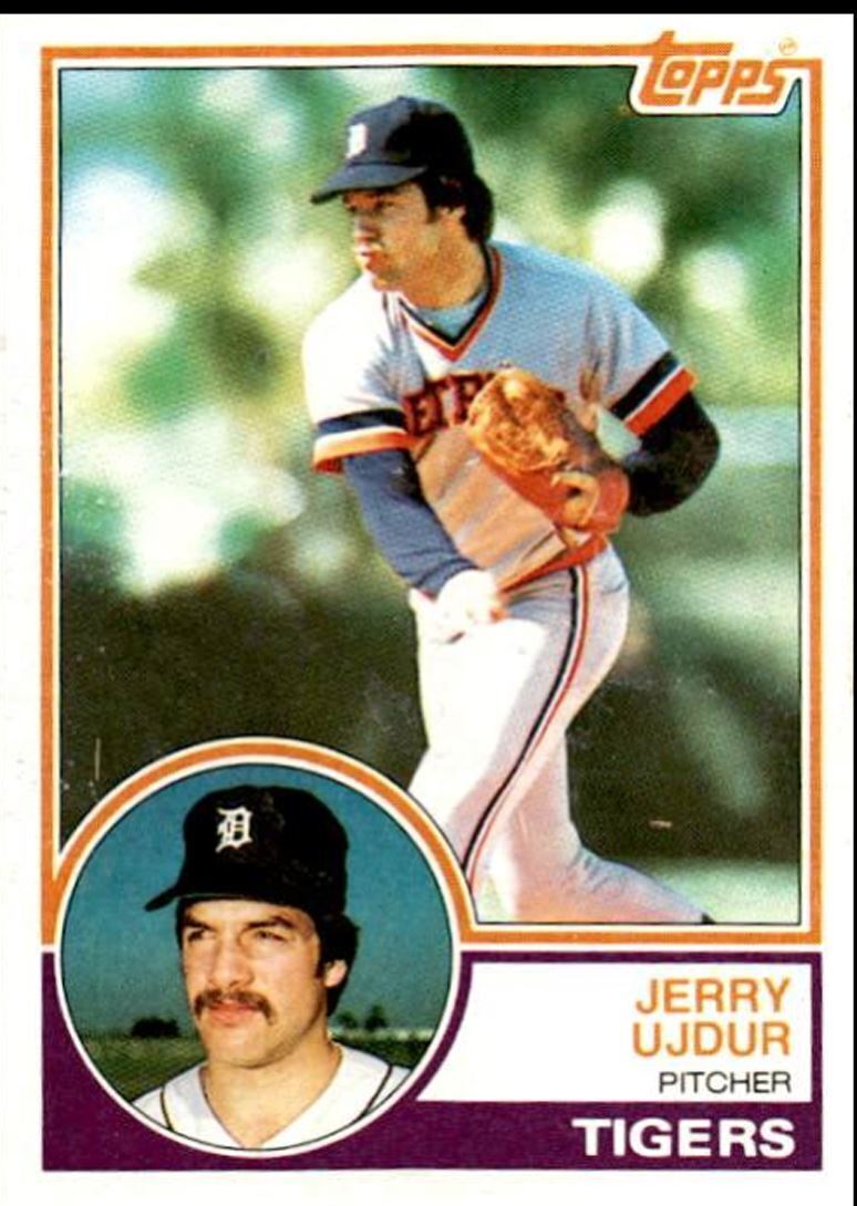 1983 Topps Jerry Ujdur / Detroit Tigers #174