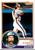 1983 Topps Tim Blackwell Montreal Expos #57