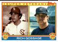 1983 Topps Rich Gossage hof Chicago White Sox/New York Yankees #241