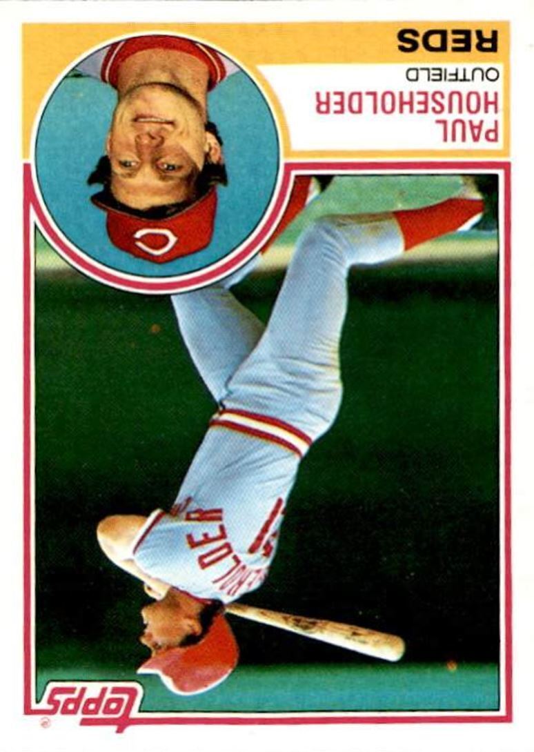 1983 Topps Paul Householder Cincinnati Reds #34