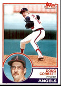 1983 Topps Doug Corbett \ California Angels #27