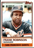 1983 Topps Frank Robinson hof San Francisco Giants #576