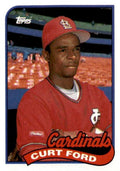 1989 Topps Curt Ford St. Louis Cardinals #132