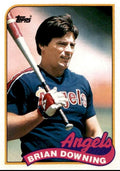 1989 Topps Brian Downing \ California Angels #17