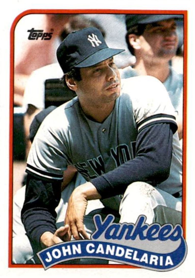 1989 Topps John Candelaria New York Yankees #285