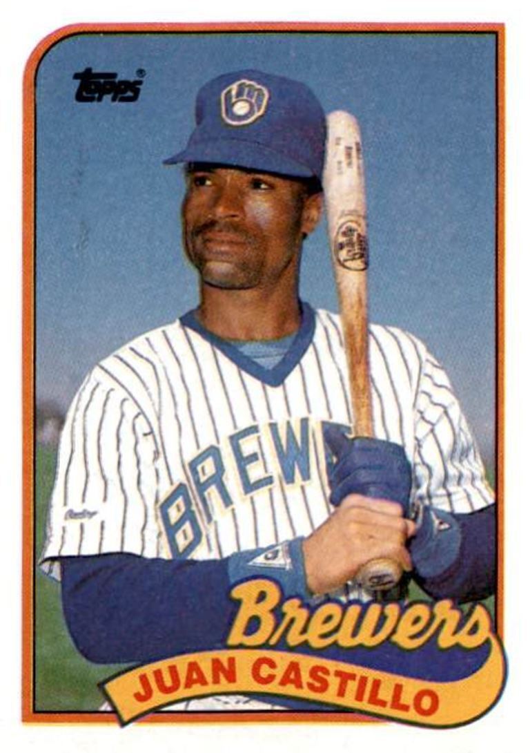 1989 Topps Juan Castillo / Milwaukee Brewers #538