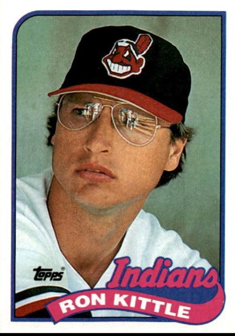 1989 Topps Ron Kittle Cleveland Indians #771