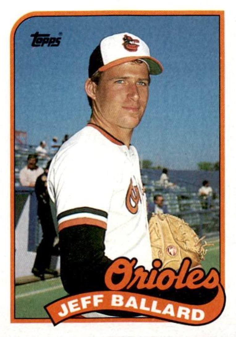 1989 Topps Jeff Ballard Baltimore Orioles #69