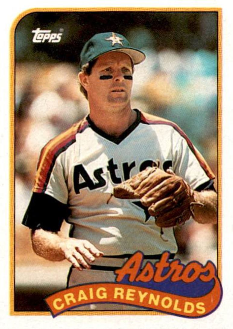 1989 Topps Craig Reynolds / Houston Astros #428
